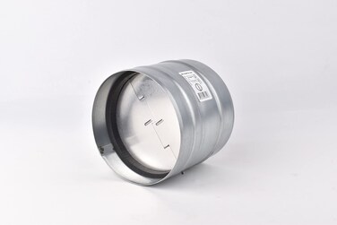 VENTS KOM 150 U Backdraft Damper Silver
