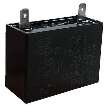 Delixike 297286803 Run Capacitor for Frigidaire Electrolux Refrigerator Replaces 297286804 7216985001 Freezer Run Capacitor Parts