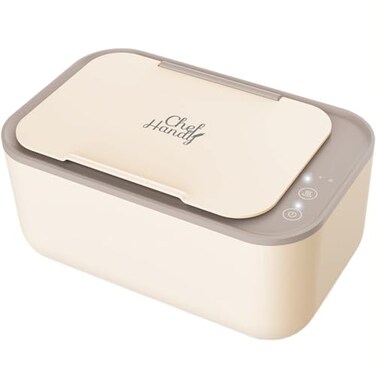 Baby Wipe Warmer Wipe Warmer and Baby Wet Wipes Dispenser 3 Mode Temp Control Large Capacity Evenly Overall Heating Silence for Babies Portable Diaper Wipe Warmer with Changing Light Yellow