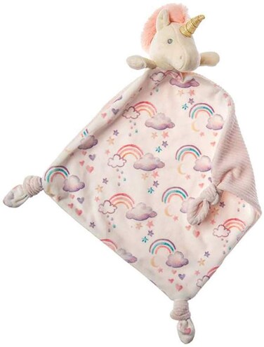 Mary Meyer Little Knottie Lovey Security Blanket 10 x 10Inches Unicorn