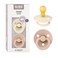Bibs Pacifier Size 1  Baby 06M 2pcs  IvoryBlush