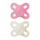 MAM Original Start Matte Newborn Baby Pacifier Best Pacifier for Breastfed Babies Sterilizer Case Girl 03 Months Pack of 2