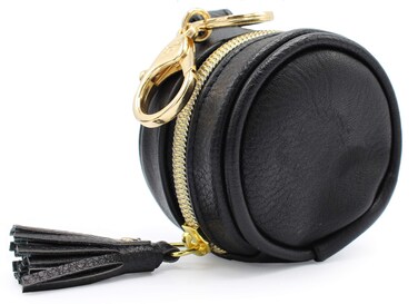 Itzy Ritzy Pacifier Case with Clip  Pacifier Charm Pod Includes Clasp to Easily Attach to a Diaper Bag or Purse Measures 25 in Diameter and Holds 2 Pacifiers Black