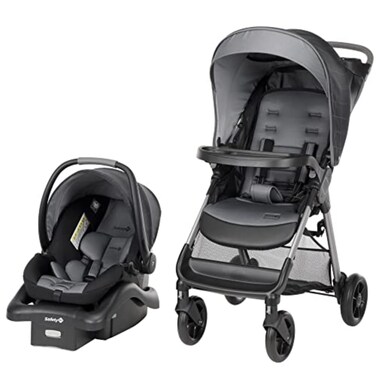 Safety 1st Smooth Ride QCM Travel System Fast 1Hand Lift to fold High Street