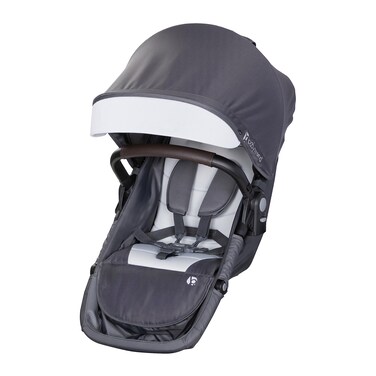 Baby Trend Second Seat for Morph Single to Double Stroller Dash Grey