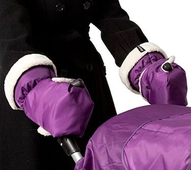 Stroller Hand Muff Purple