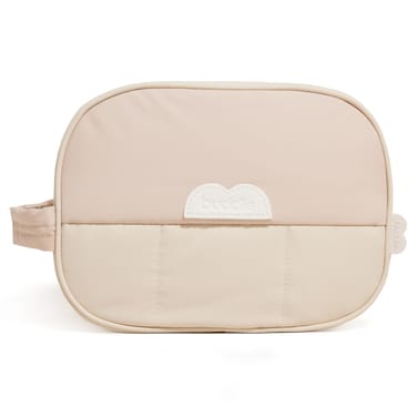 Buddle Skincare Bum Bag  Designed to Hold Diapering Essentials  Zippered Top for Quick Close and Side Handle for Easy Carry  Polyester Baby Toiletry Bag