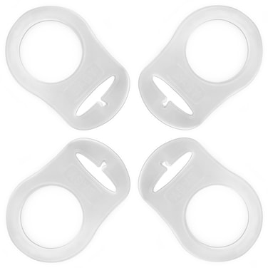 PUTSKA Pacifier Adapter Rings  Silicone Adapter for Pacifier Holder and Clip MAMCompatible