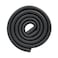 M2cbridge Black  U Shape Extra Thick Furniture Table Edge Protectors Foam Baby Safety Bumper Guard 2m Black