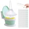 Xilanhhaa 100 Pack Potty Chair Liners with DrawstringToilet Seat Potty Bags Cleaning Bag for Kids ToddlersBaby Training Seat
