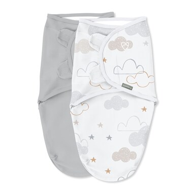 SwaddleMe Ingenuity Original 03 Months 2Pack  Space  Clouds