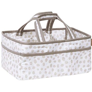 Trend Lab Sydney Storage Caddy Diaper Organizer for Baby Nursery and Changing Table Accessories 12 in x 6 in x 8 in