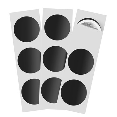 BABIQT 50 pcs NFC Stickers Black NTAG215 NFC Tags Rewritable NFC Tag Round Labels 25mm 1 inch 504 Bytes Memory RFID Tag Sticker Compatible with TagMo Amiibo and All NFC Enabled Devices