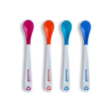 Munchkin White Hot Infant Safety Spoons 3 Months Piece Of 4