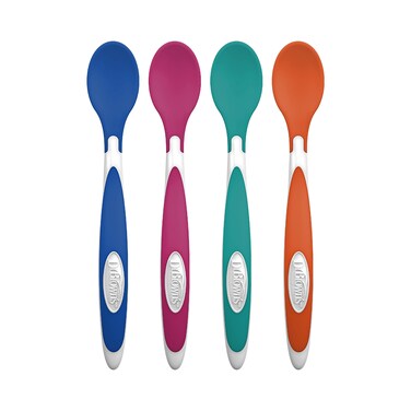 Dr Browns Designed to Nourish TempCheck Spoons 4Pack Blue