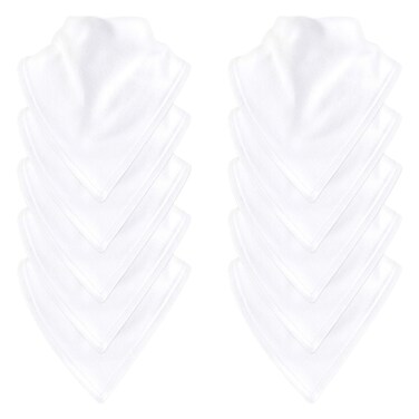 Touched by Nature Unisex Baby Organic Cotton Bandana Bibs 4Pack Bib