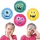 Magic Gel Cooling Pads for Children  4 Small Ice Packs Monster with Elastic Band  Say Goodbye to the Cold and Warm Compress  NonToxic  Safe and Also for Wisdom Teeth