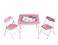 Idea Nuova Hello Kitty 3 Piece Table and Chair Set OneSize