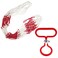 Zelerdo 1 Pack Carboy Carrier Carboy Strap with 1 Piece Carboy handle Fits 3 to 6 Gallon Carboys Red
