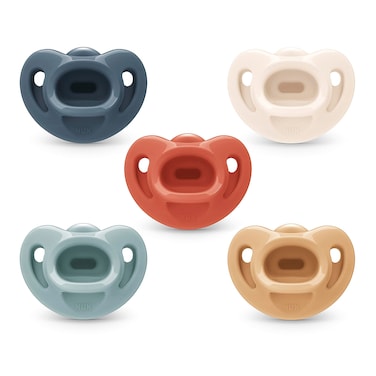 NUK Comfy Orthodontic Pacifiers Timeless Collection 618 Months 5 Count
