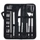 OOX 20pc BBQ Grill Tool Set  Professional BBQ Accessories Set for Outdoor Cooking Camping Grilling Smoking