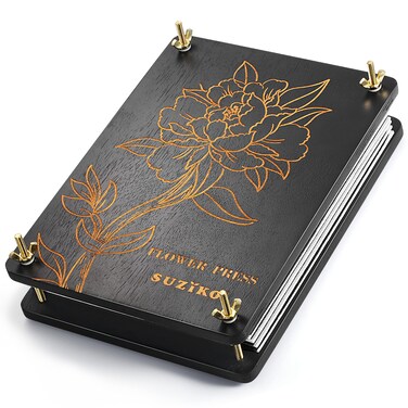 Suziko Large Flower Press with Photo FramePlant Pressing Kit for Adults Measures 118 x 87 6 Layers Fast Making Pressed Plant Great Gift for Mothers Day Gifts