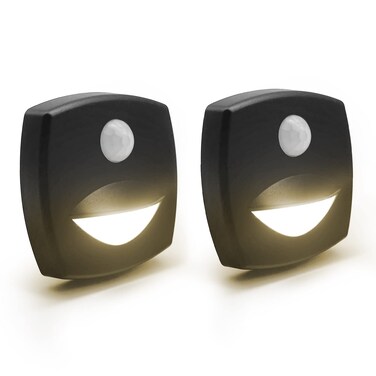 Dream Lighting RV Lights 12v Motion Sensor LED Courtesy Light Boat Cabin Companion Way Fixtures Soft White 21inch Surface Mount Pack 2