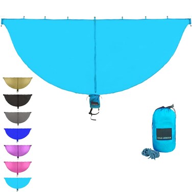 Gold Armour Hammock Bug Net Guardian Mosquito Net for Bugs Best Premium Quality Mesh Netting No See Um and Insects Perfect Accessory for Your Hammocks Sky Blue