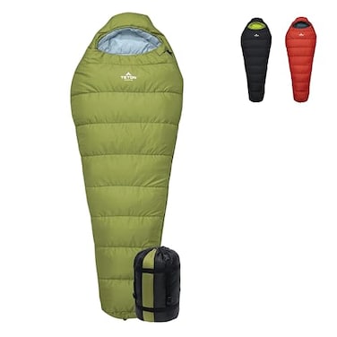 TETON Sports LEEF 0F Regular Sleeping Bag MossSky