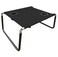 Neso Portable Beach Table with Cup Holders Cell Phone Pockets Lightweight for Picnics and Parks Black