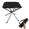 LIBOSULV Folding Camping Stool Retractable Camping Chair Super Compact for Travel Hiking Gathering Barbecue with Carry Bag Storage Size 1161x256x256