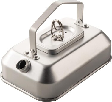 TIYASTUN 07L Outdoor Camping Kettle Portable Camping Tea Kettles for Boiling Water Hard Anodized Aluminum Camping Water Boiler Compact Coffee Pot for Camping Hiking Backpacking