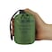 Delmera Emergency Sleeping Bag Lightweight Survival Sleeping Bags Waterproof Thermal Emergency Blanket Bivy Sack Survival Gear for Outdoor Adventure Camping Hiking Orange Green