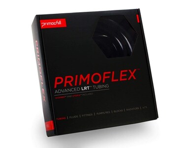 PrimoChill PrimoFlex Advanced LRT 38in ID x 12in OD Tubing Bundle 10ft pack  Onyx Black