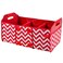 Picnic at Ascot 3 Section Folding Trunk Organizer Designed  Quality Approved in the USA Red Chevron