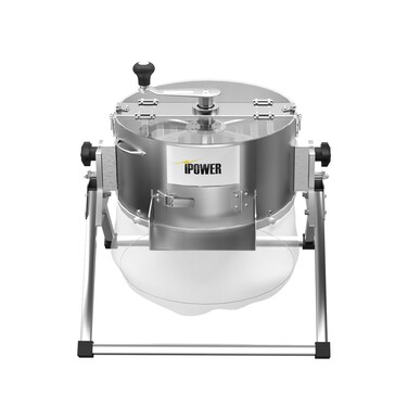 iPower 16 Inch Electric Bud Leaf Trimmer Automatic Hydroponic Dry Wet Trimming Reaper Bowl with Sharp Stainless Steel Blade Spin Cutting for Plant Bud and Flower