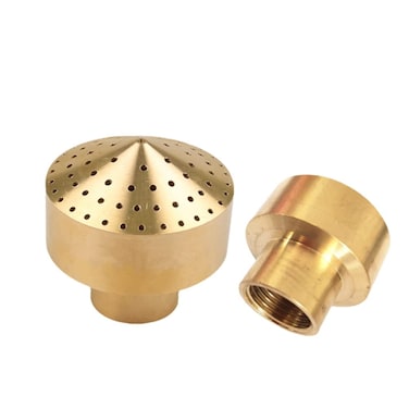Drincoshow 14 12 34 1 15 2 Full Brass Fountain Nozzles Fountain Equipment Accessories for Garden Fish Pool Pond Fountain 12