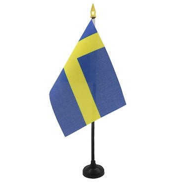 AZ FLAG Drapeau de Table Sude Pointe Or 15cm x 10cm