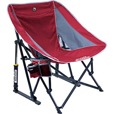 GCI Outdoor Pod Rocker Collapsible Rocking Chair  Outdoor Camping Chair