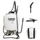 Chapin 60114 Made in USA 4Gallon Backpack Sprayer with 3Stage Filtration System Pump Pressured Sprayer for Spraying Plants Garden Watering Lawns Weeds and Pests Translucent White