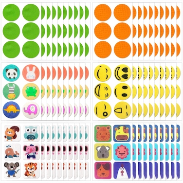 BuggyBands 360 Pcs Mosquito Repellent Stickers DeetFree Mosquito Patches for Kids Babies Adults for Indoor Outdoor Traveling Camping Sleeping