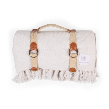PICNIC TIME Montecito Picnic Blanket with Harness