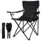 Damei century Portable Camping Chairs Enjoy The Outdoors with a Versatile Folding Chair Sports Chair Outdoor Chair  Lawn Chair Black