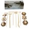 BangBangDa Mini Zen Garden Accessories  Tabletop Zen Garden Tools  Zen Garden Kit Rakes and Zen Stamp for Office Mini Zen Garden Set of 12
