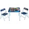 Idea Nuova Marvel Avengers 3 Piece Childrens Activity Square Table and 2 Folding Chairs Set Ages 3