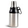 Manna Stack Stainless Steel Insulated Growler  64 Oz  Stainless