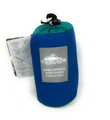 Cascade Mountain Tech 2Person Travel Double Hammock