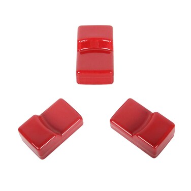 KAMaster Ceramic Grill Feet Shoes Set of 3 for Kamado Joe Accessories Parts Raise The Kamado Joe Classic and Big Joe or PrimoBig Green Egg Charcoal Grill for BBQ Grill Table Outdoor and Garden