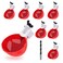 Darcvds Professional Chicken Waterer Cups 8 Packs Large Chicken Water Feeder Tee Fittings Poultry Waterer Suitable for Duck  Goose Turkey Bunny and Bird with Mounting Hole Opener