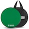 TENTOTEN Drum Pad 12 Inch Silent Drum Practice Pad 2Sided Silicone Pad  EVA Mat Portable Practice Drum Pad with Carry Bag Green